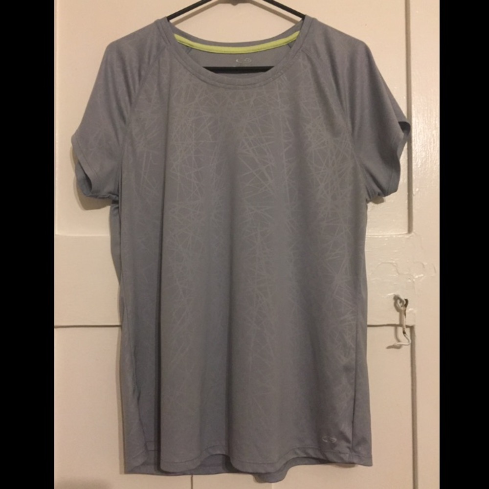Champion semi-fitted tops x2 - Gray and Pink - XXL